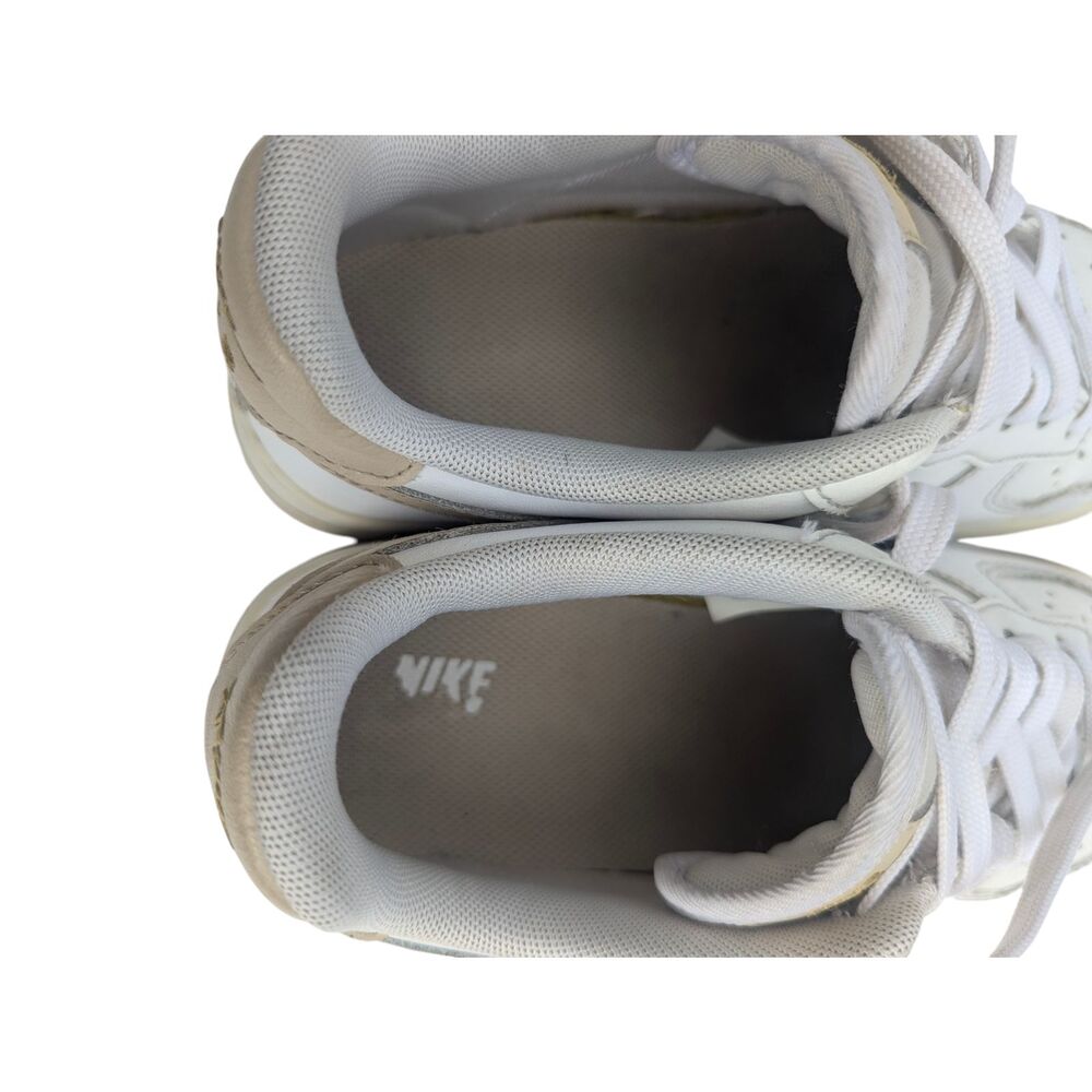 Nike Air Force 1 Low White Tan Swoosh Women’s 8.5 / Men’s 7 CZ0270-105 - Picture 6 of 10